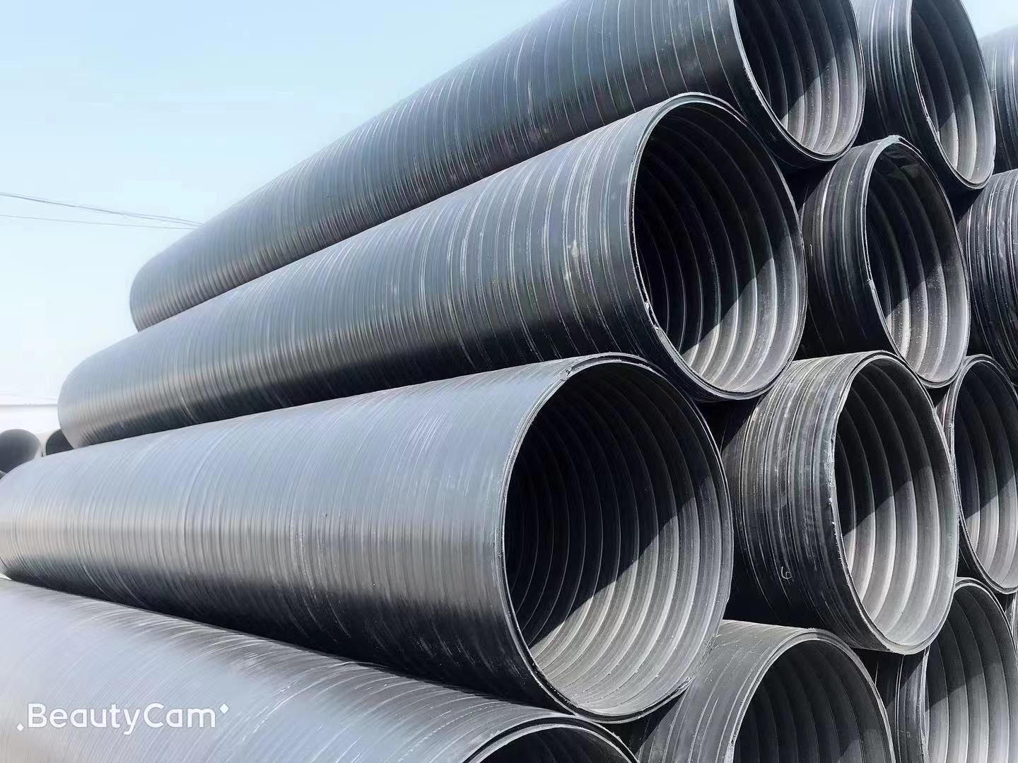 双平壁钢带增强波纹管